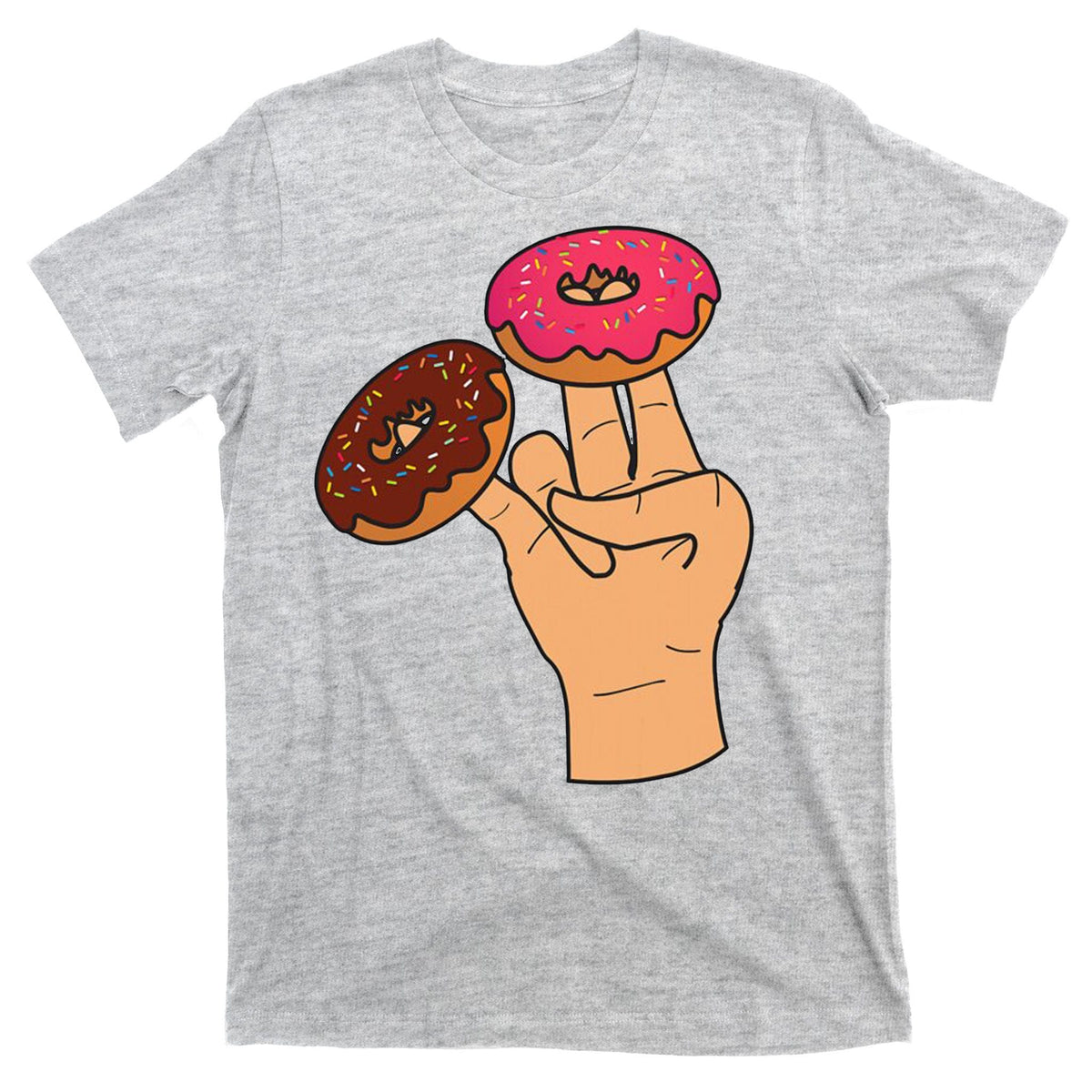 2 In The Pink 1 In Stink Dirty Humor Donut T-Shirt product image 9