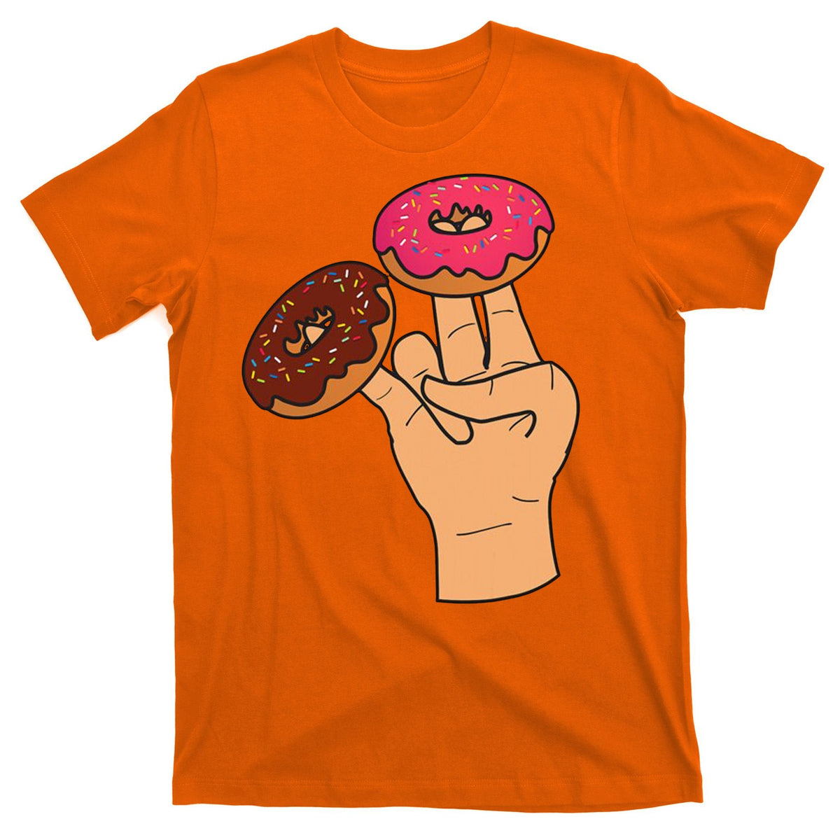 2 In The Pink 1 In Stink Dirty Humor Donut T-Shirt product image 5