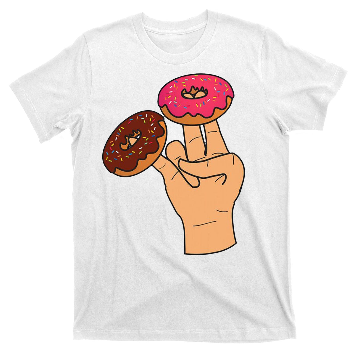 2 In The Pink 1 In Stink Dirty Humor Donut T-Shirt product image 11