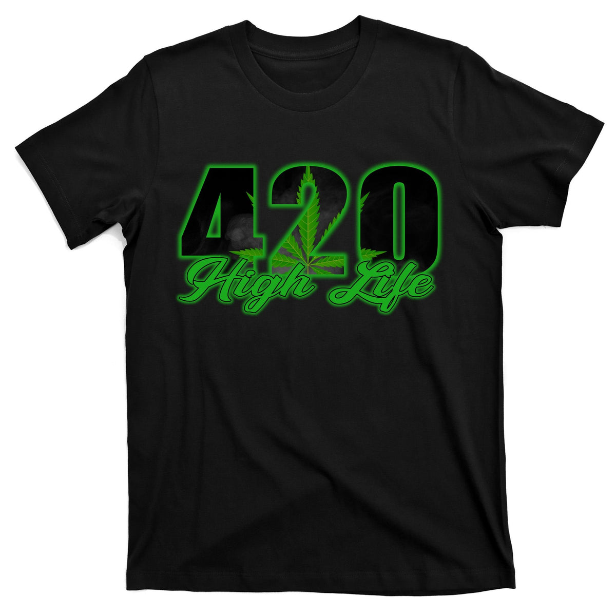 420 High Life Medical Marijuana Weed T-Shirt product image 7