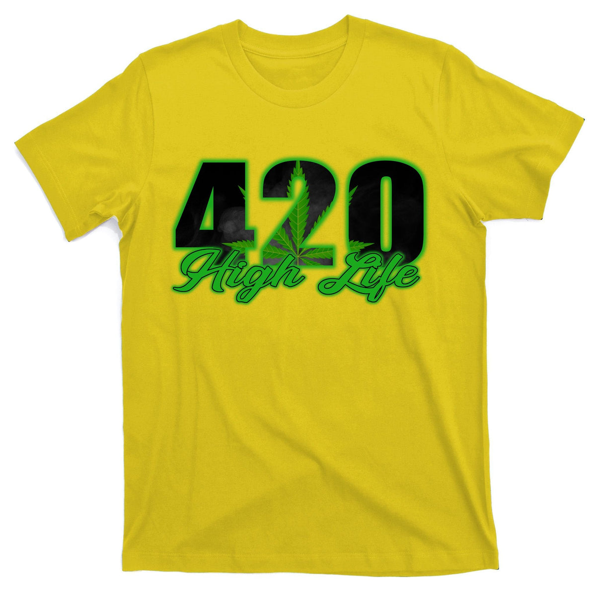 420 High Life Medical Marijuana Weed T-Shirt product image 3