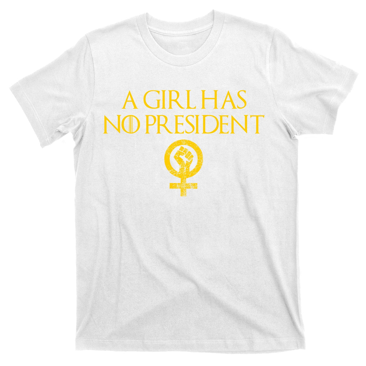 A Girl Has No President Resist Anti Trump T-Shirt product image 11