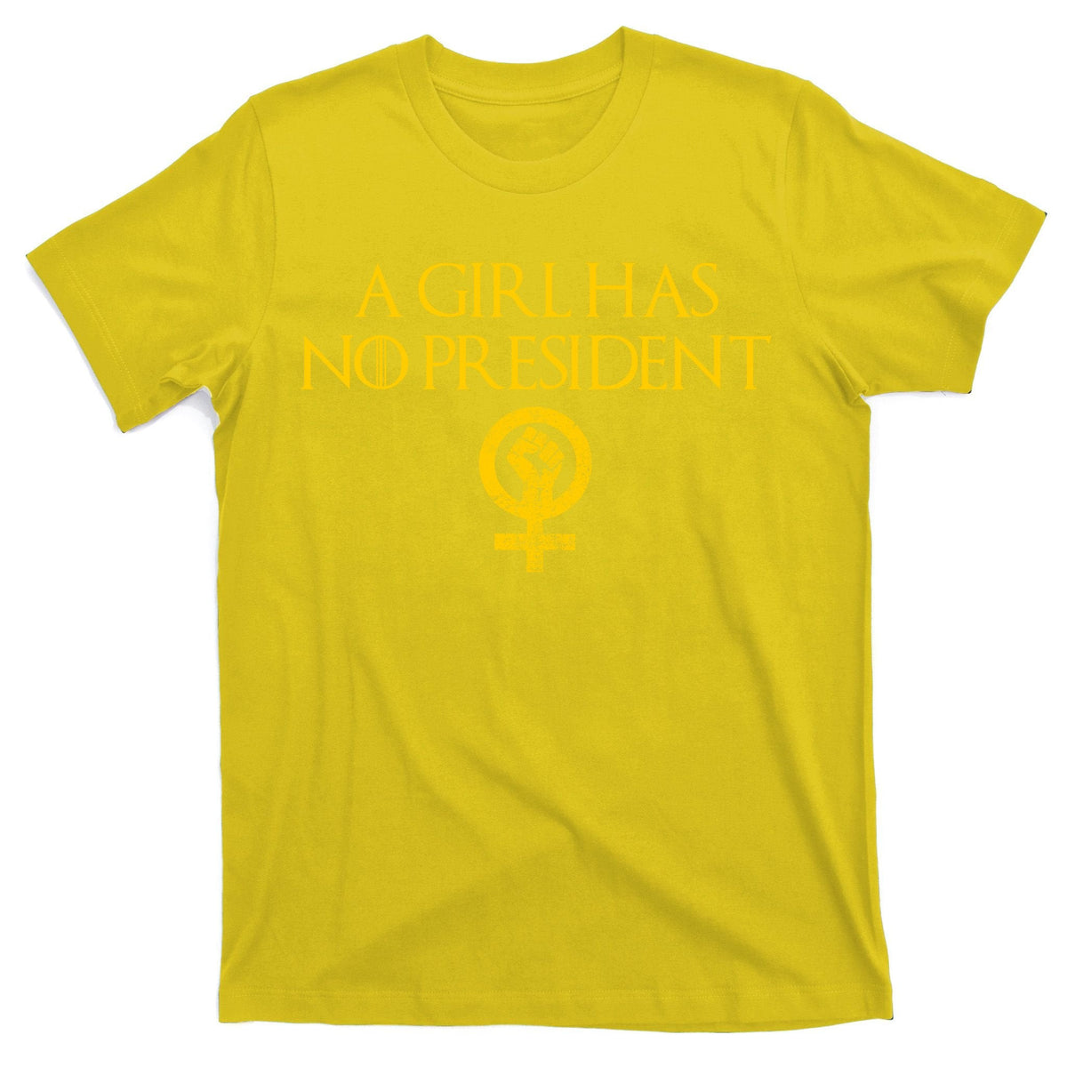 A Girl Has No President Resist Anti Trump T-Shirt product image 3