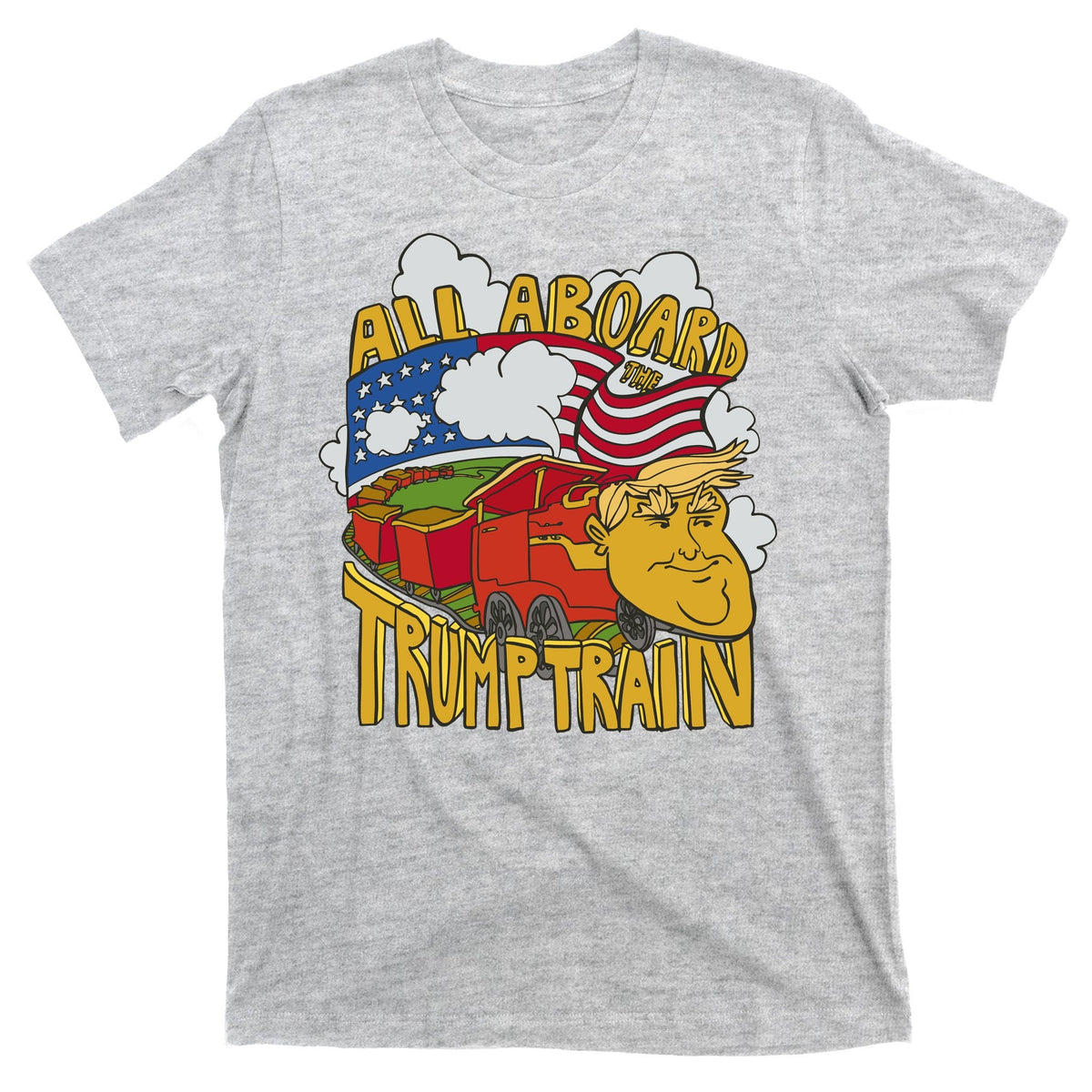 All Aboard Trump Train T-Shirt product image 9