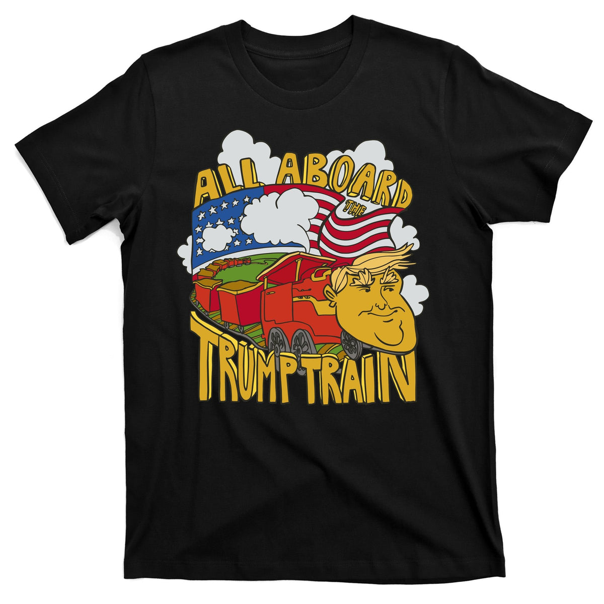 All Aboard Trump Train T-Shirt product image 7