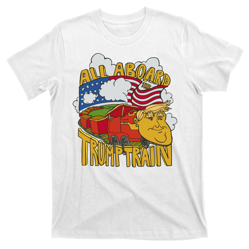 All Aboard Trump Train T-Shirt product image 11