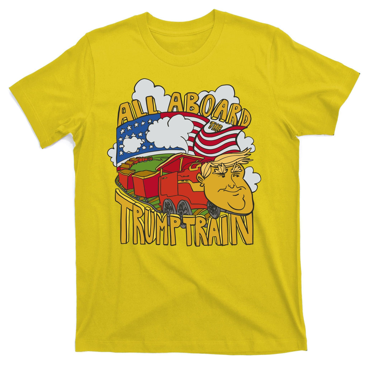 All Aboard Trump Train T-Shirt product image 3
