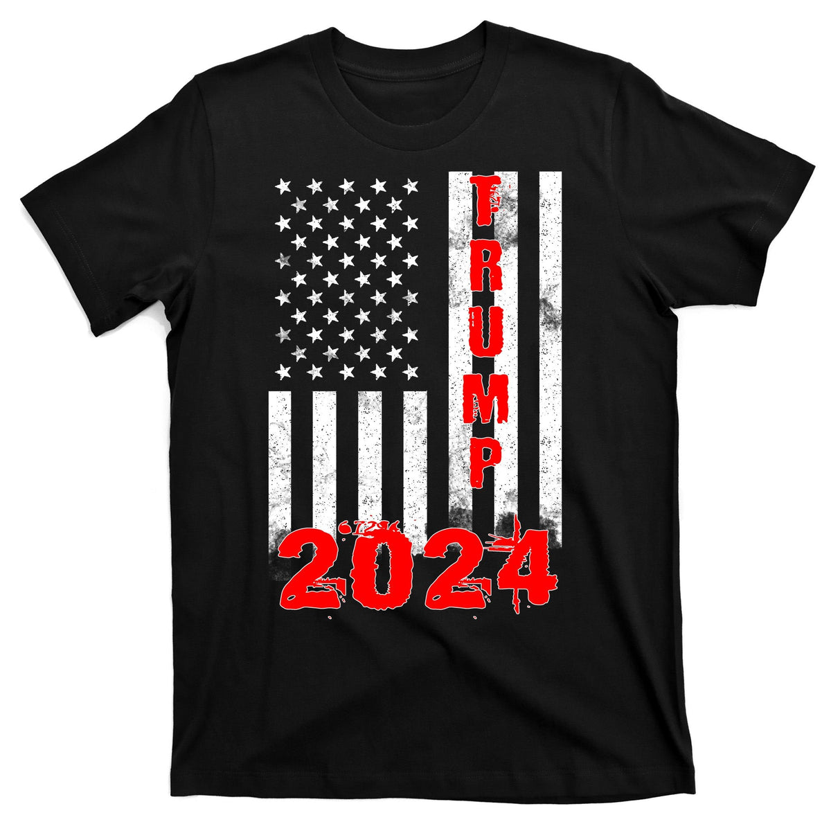 American Flag Design Trump 2024 T-Shirt product image 7