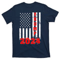 American Flag Design Trump 2024 T-Shirt product image 1
