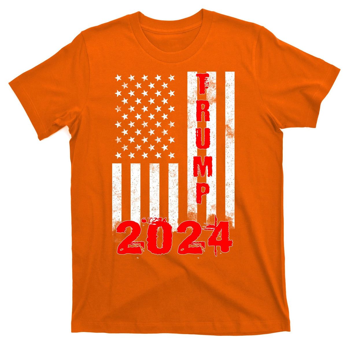American Flag Design Trump 2024 T-Shirt product image 5