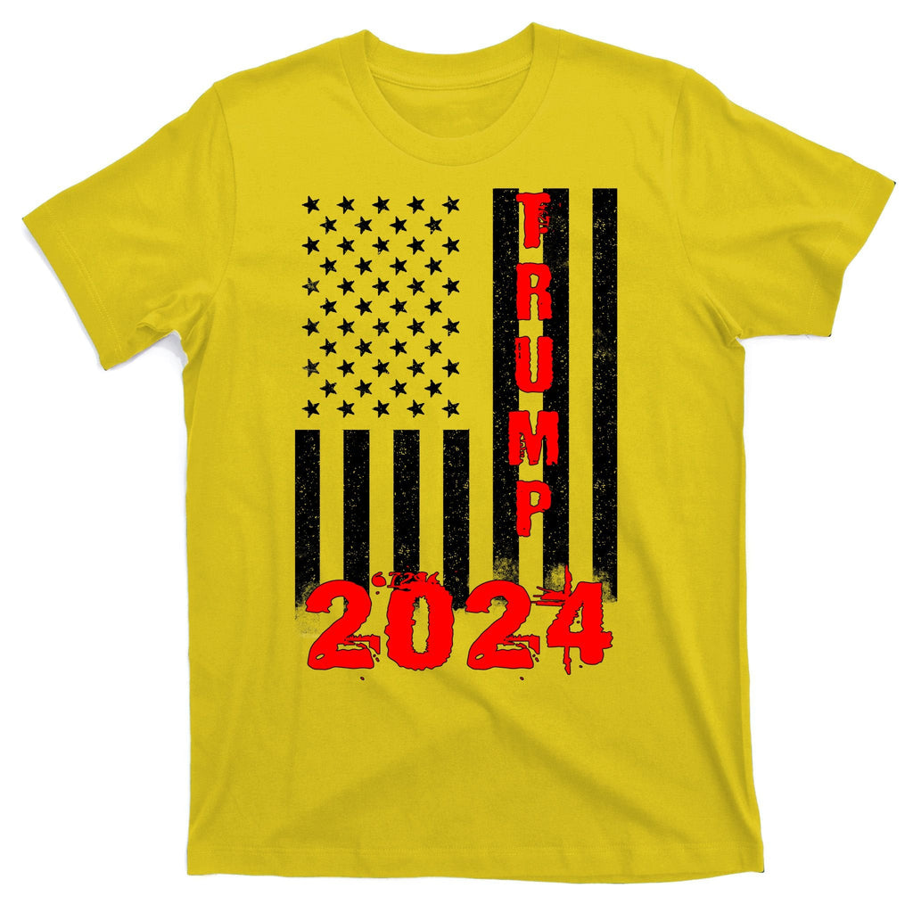 American Flag Design Trump 2024 T-Shirt product image 3