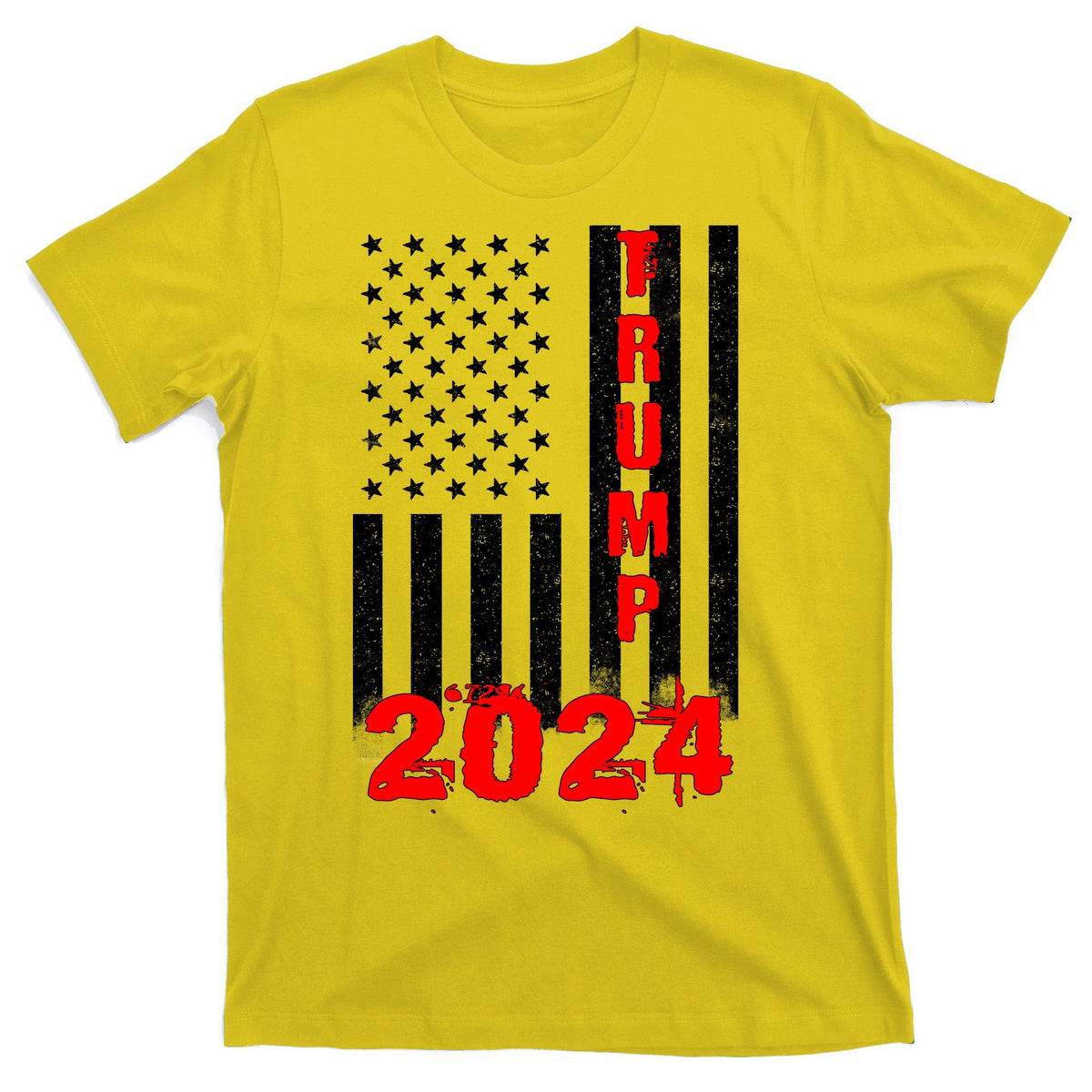 American Flag Design Trump 2024 T-Shirt product image 3