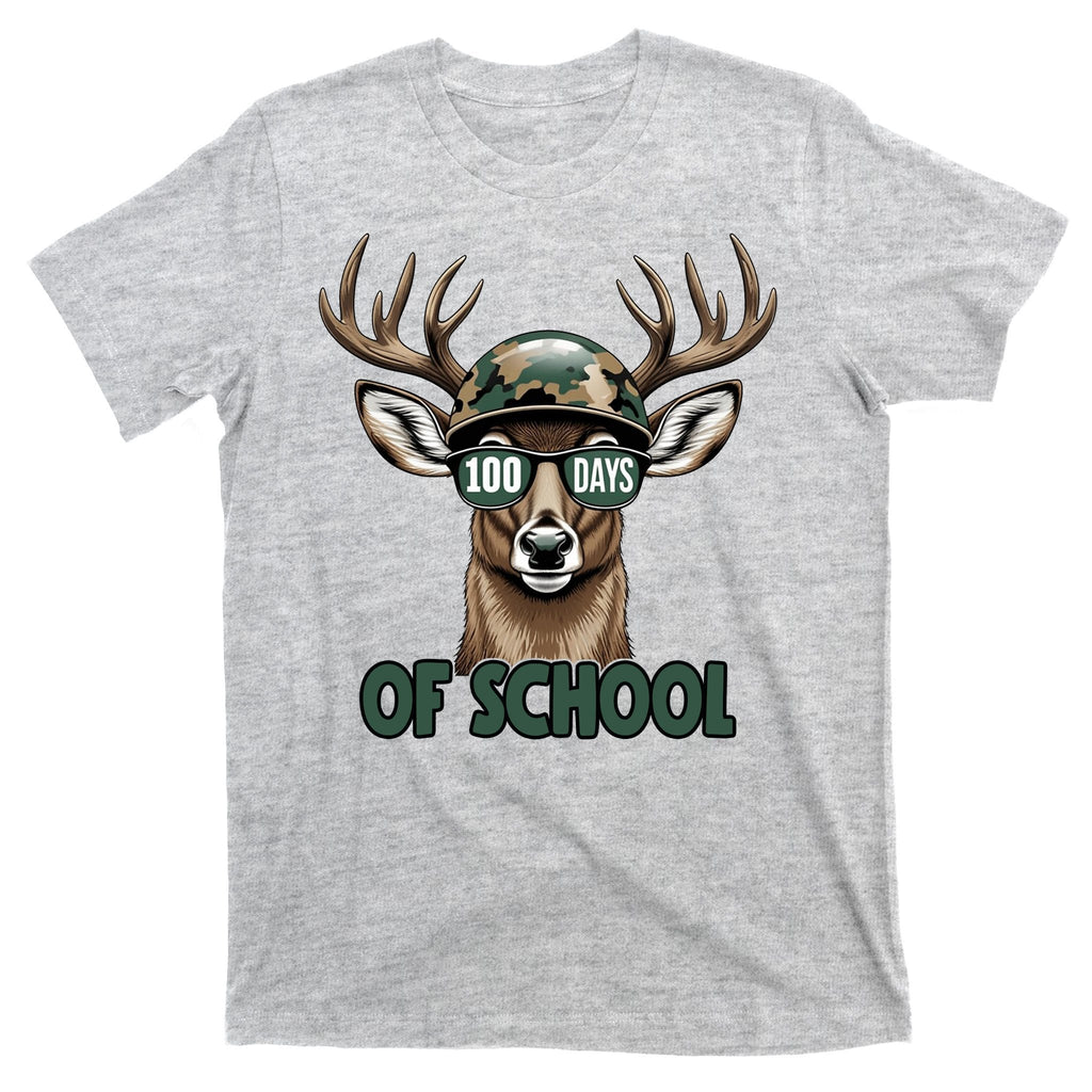 Bucked 100 Days Of School Deer Student 100th Day T-Shirt product image 9