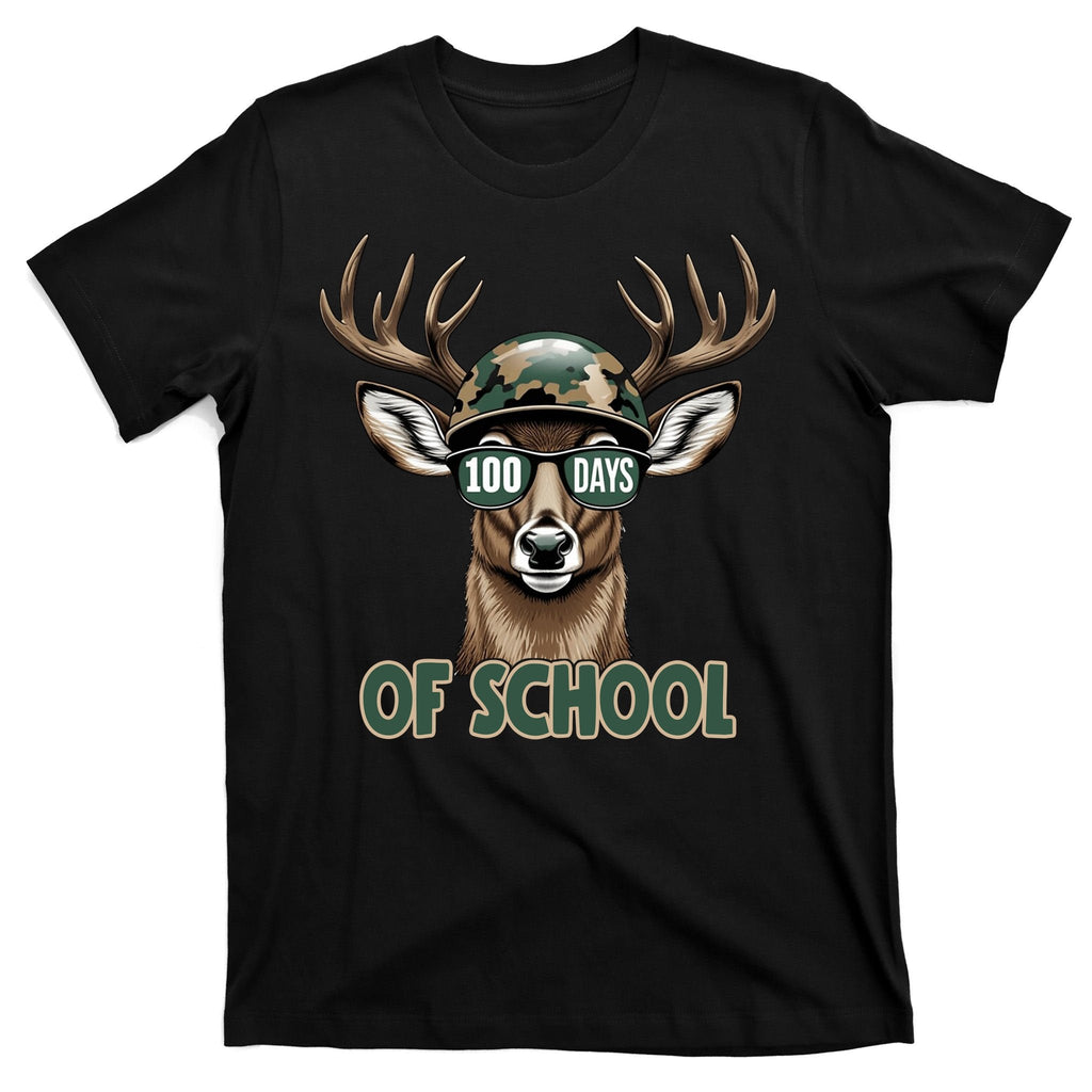Bucked 100 Days Of School Deer Student 100th Day T-Shirt product image 7