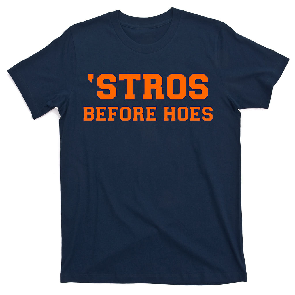 Baseball 'Stros Before Hoes Houston T-Shirt product image 1