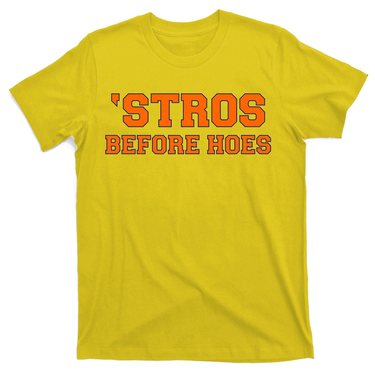Baseball 'Stros Before Hoes Houston T-Shirt product image 3