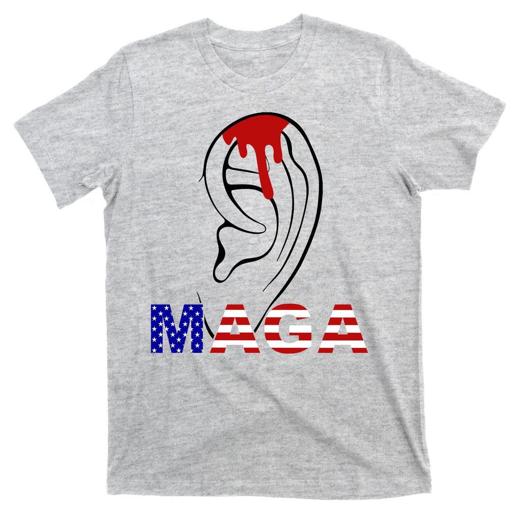 Bleeding Ears Maga Usa Pro Trump T-Shirt product image 9