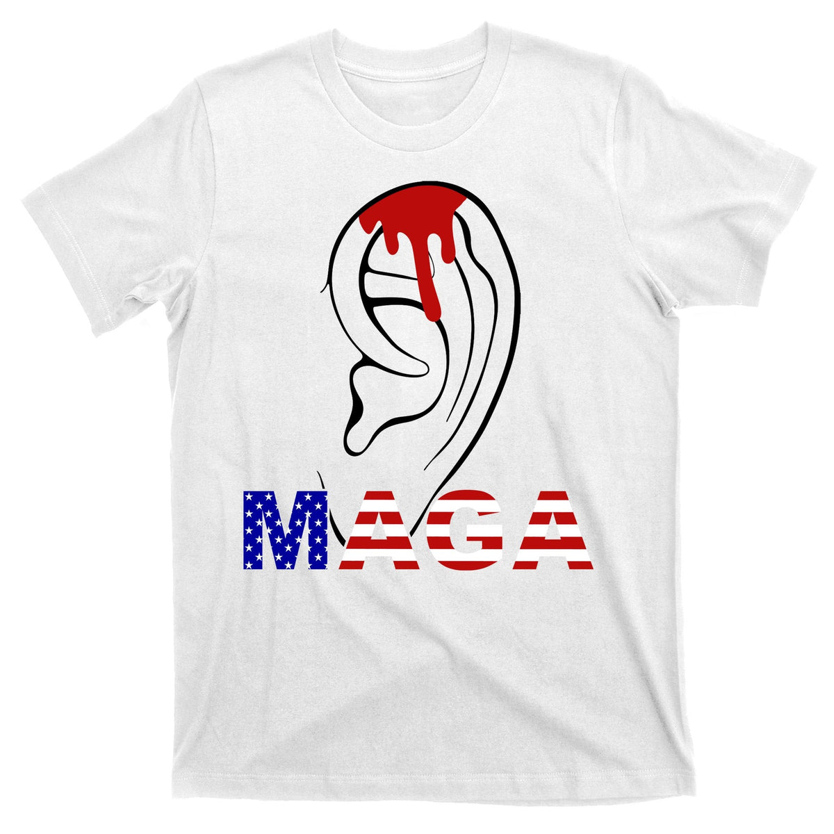 Bleeding Ears Maga Usa Pro Trump T-Shirt product image 11