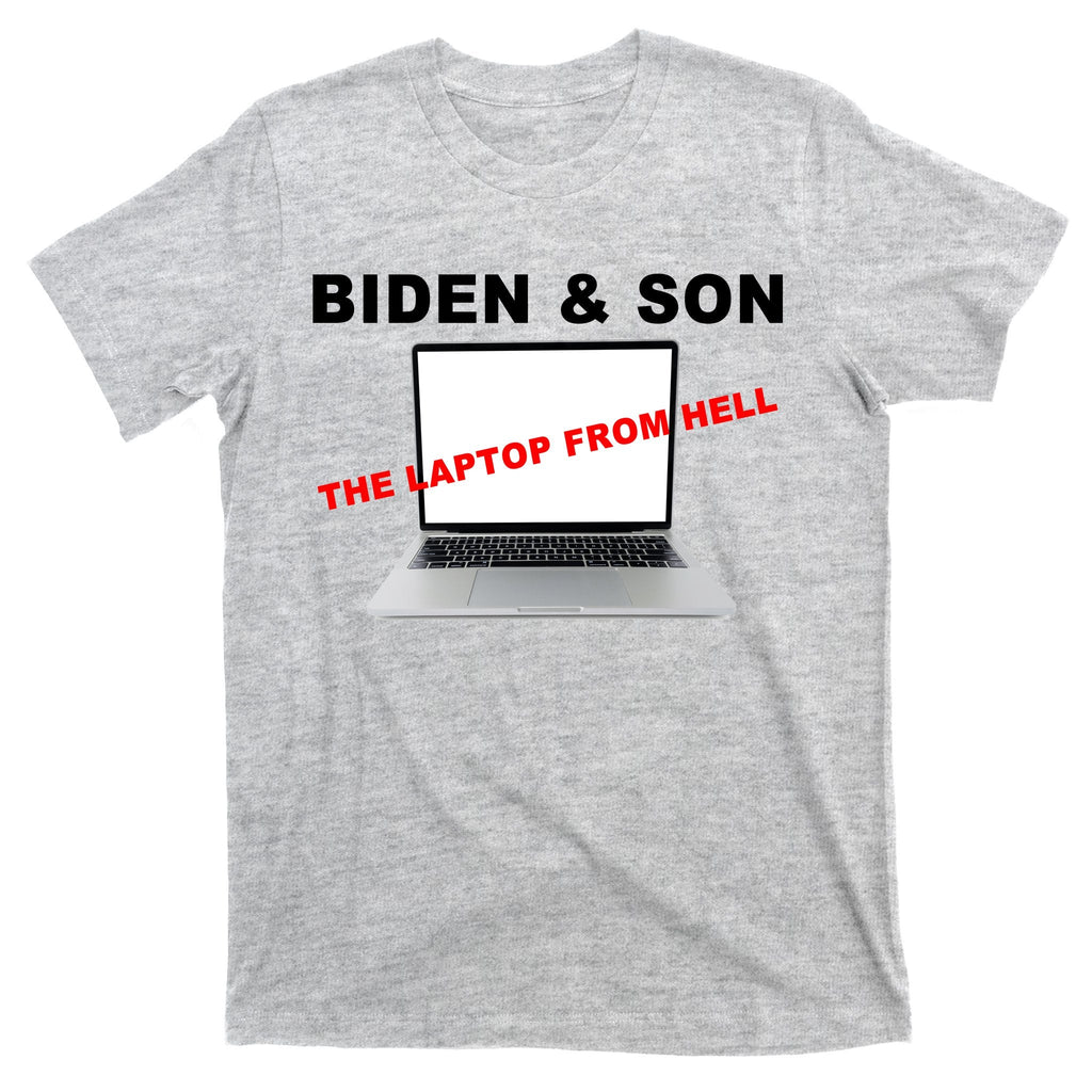 Biden And Son The Laptop From Hell Anti T-Shirt product image 9