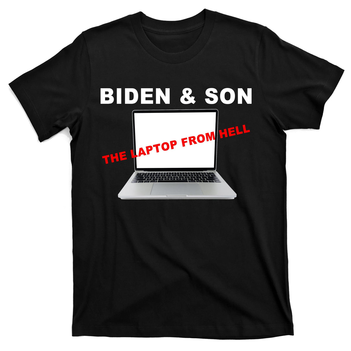 Biden And Son The Laptop From Hell Anti T-Shirt product image 7
