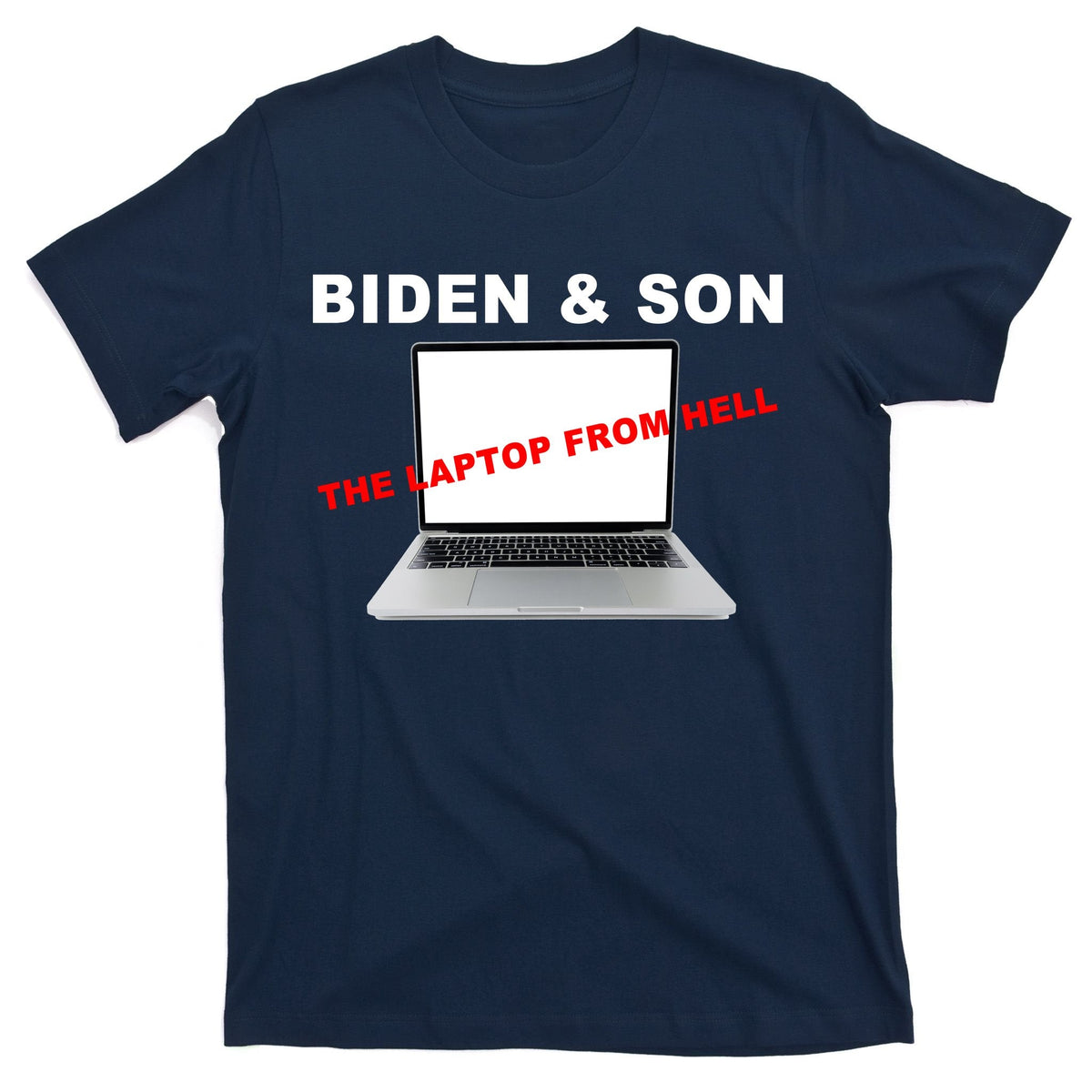 Biden And Son The Laptop From Hell Anti T-Shirt product image 1