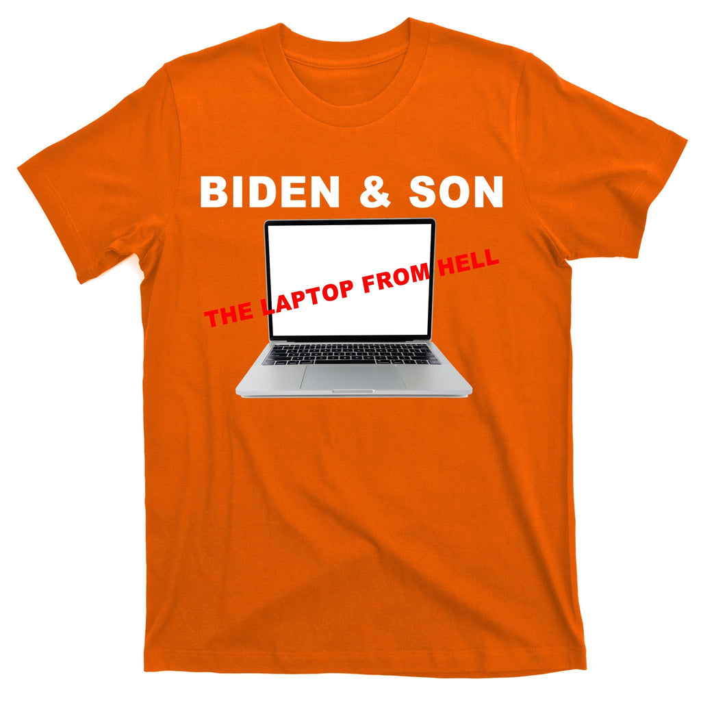 Biden And Son The Laptop From Hell Anti T-Shirt product image 5