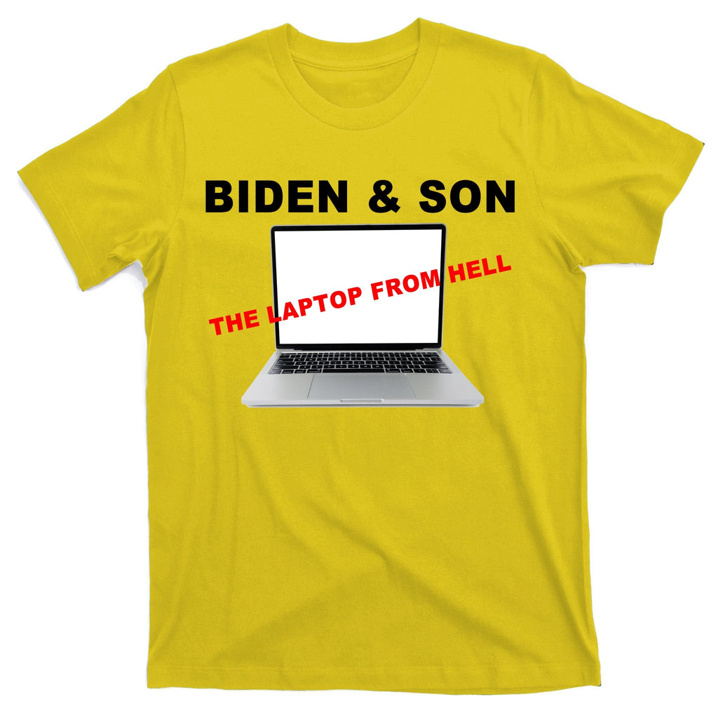 Biden And Son The Laptop From Hell Anti T-Shirt product image 3