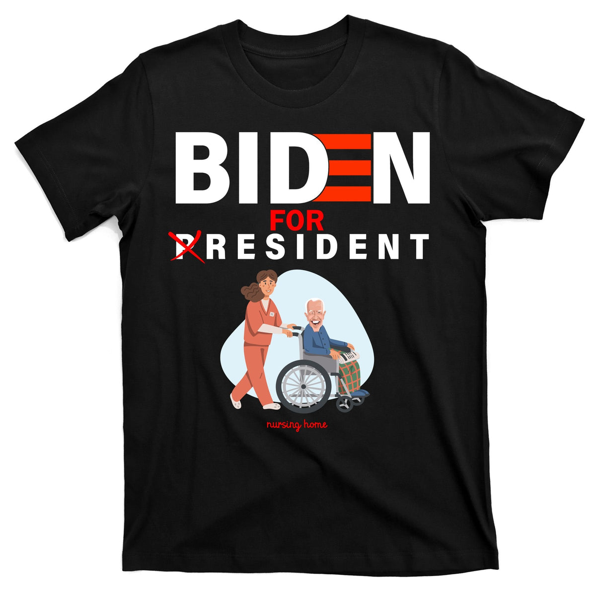 Biden For Resident Funny Trump 2020 President T-Shirt product image 7