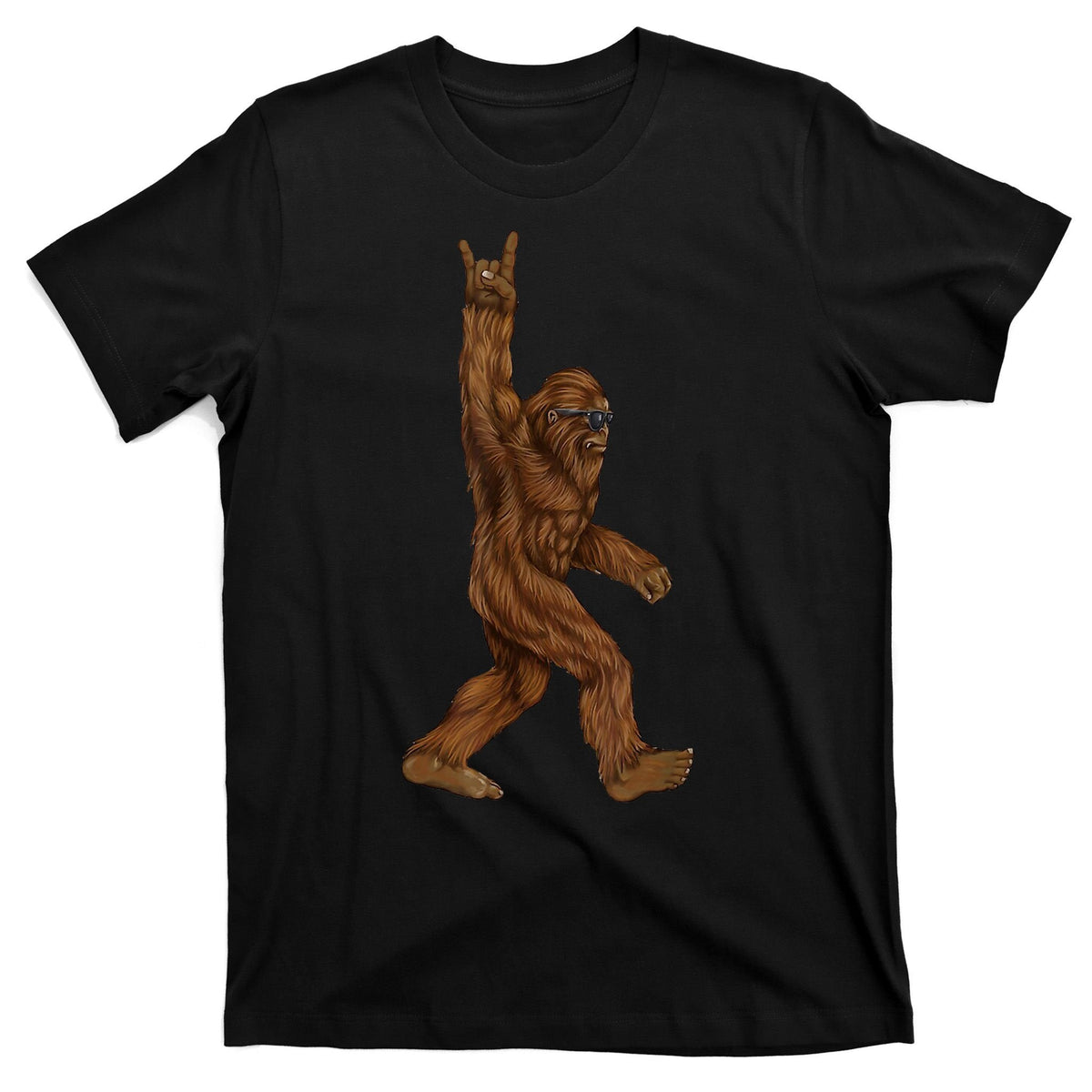 Bigfoot Rock On T-Shirt product image 7