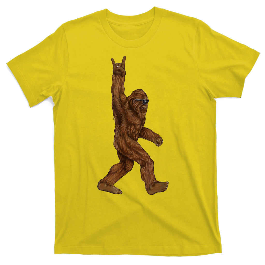 Bigfoot Rock On T-Shirt product image 3