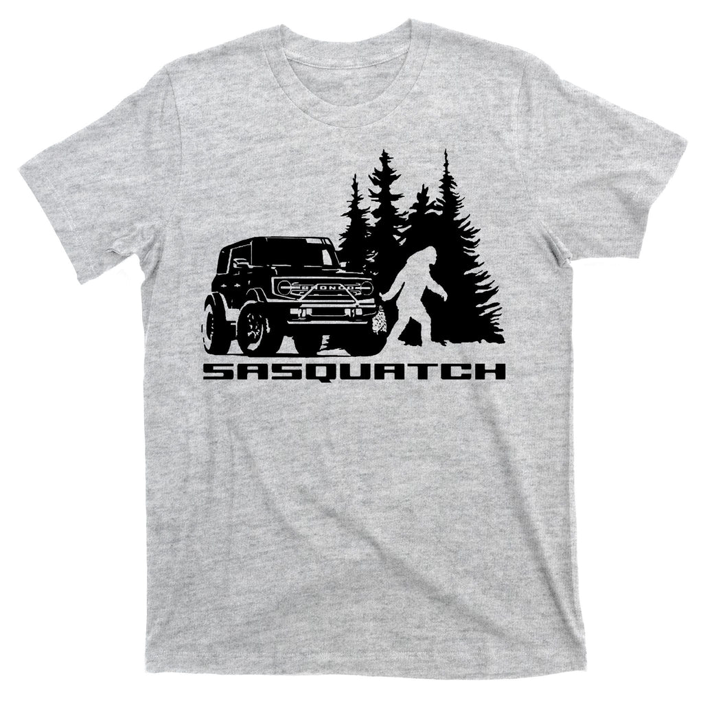 Bronco Sasquatch Truck T-Shirt product image 9