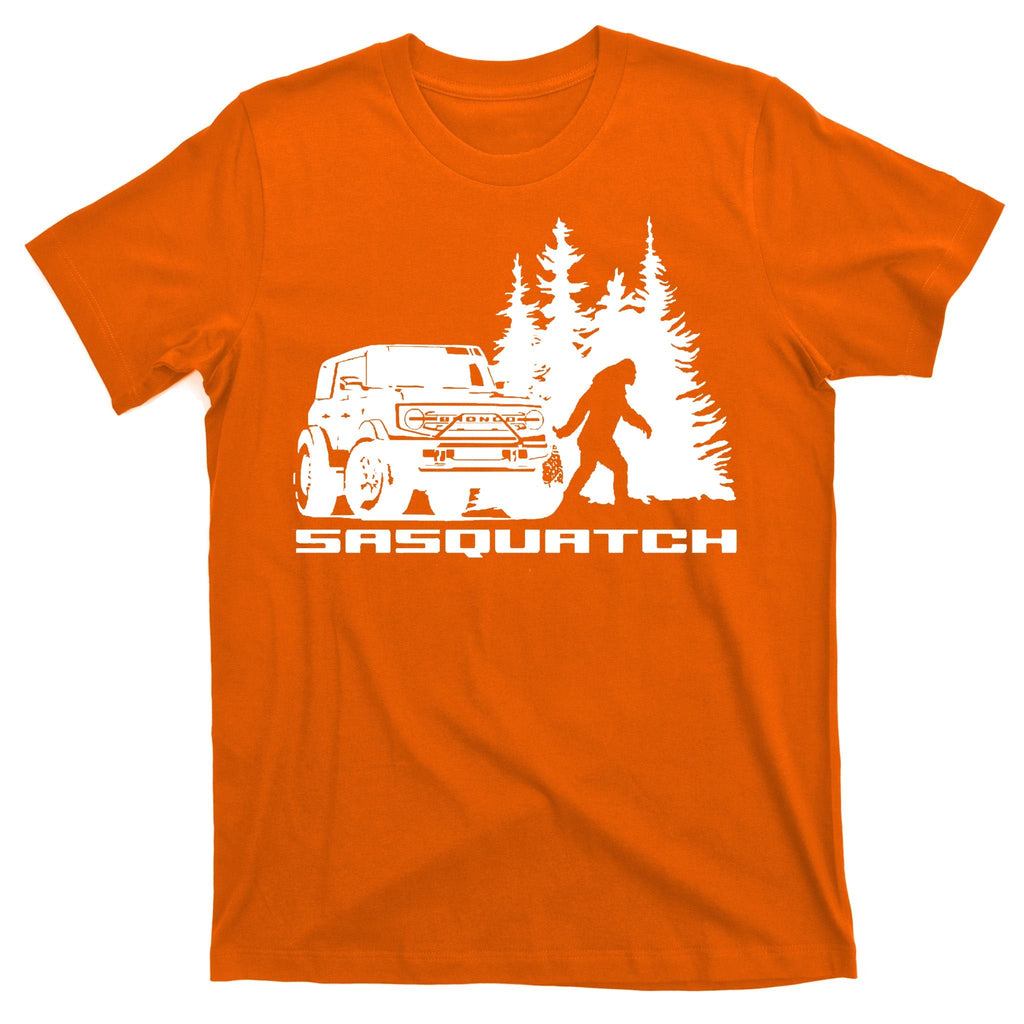 Bronco Sasquatch Truck T-Shirt product image 5