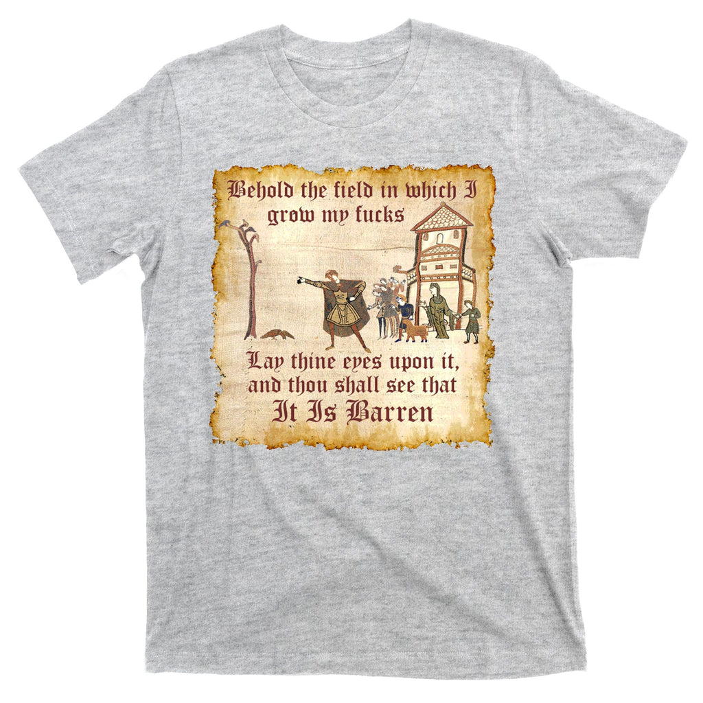 Behold The Field Medieval Dank Meme T-Shirt product image 9