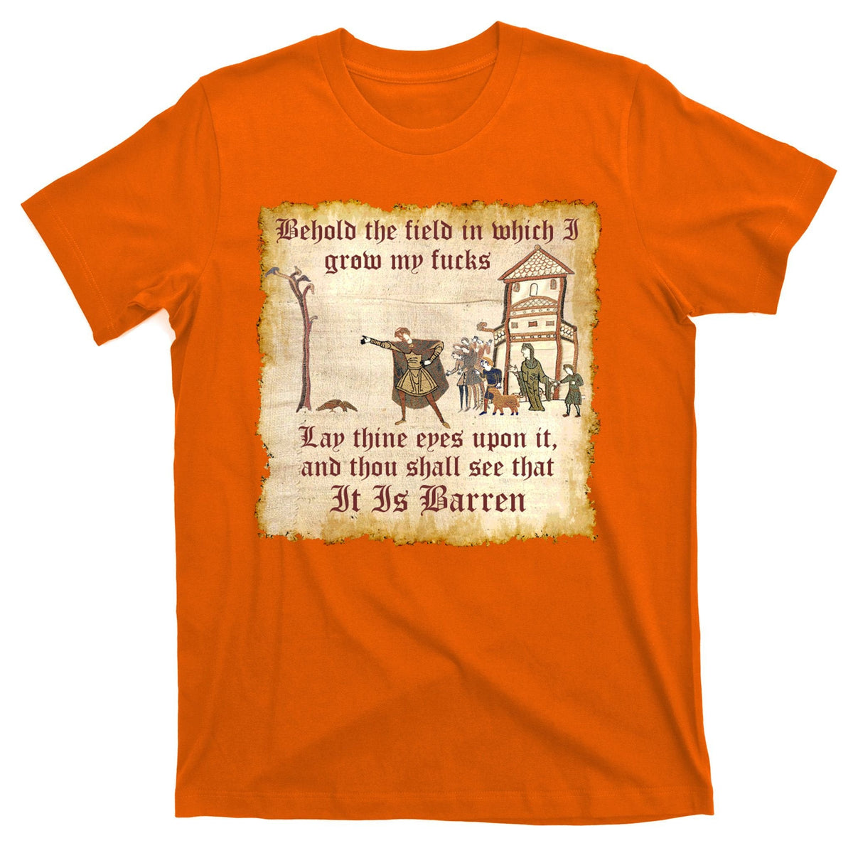 Behold The Field Medieval Dank Meme T-Shirt product image 5