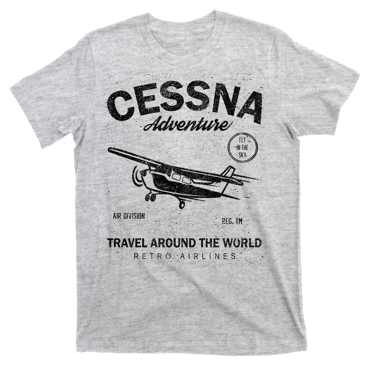 Cessna Distressed T-Shirt product image 9