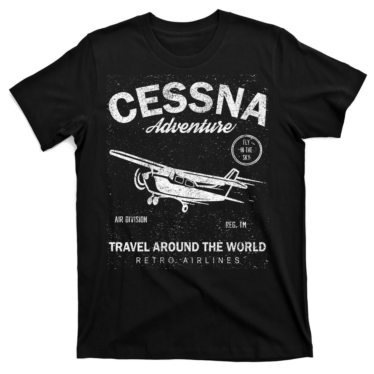Cessna Distressed T-Shirt product image 7