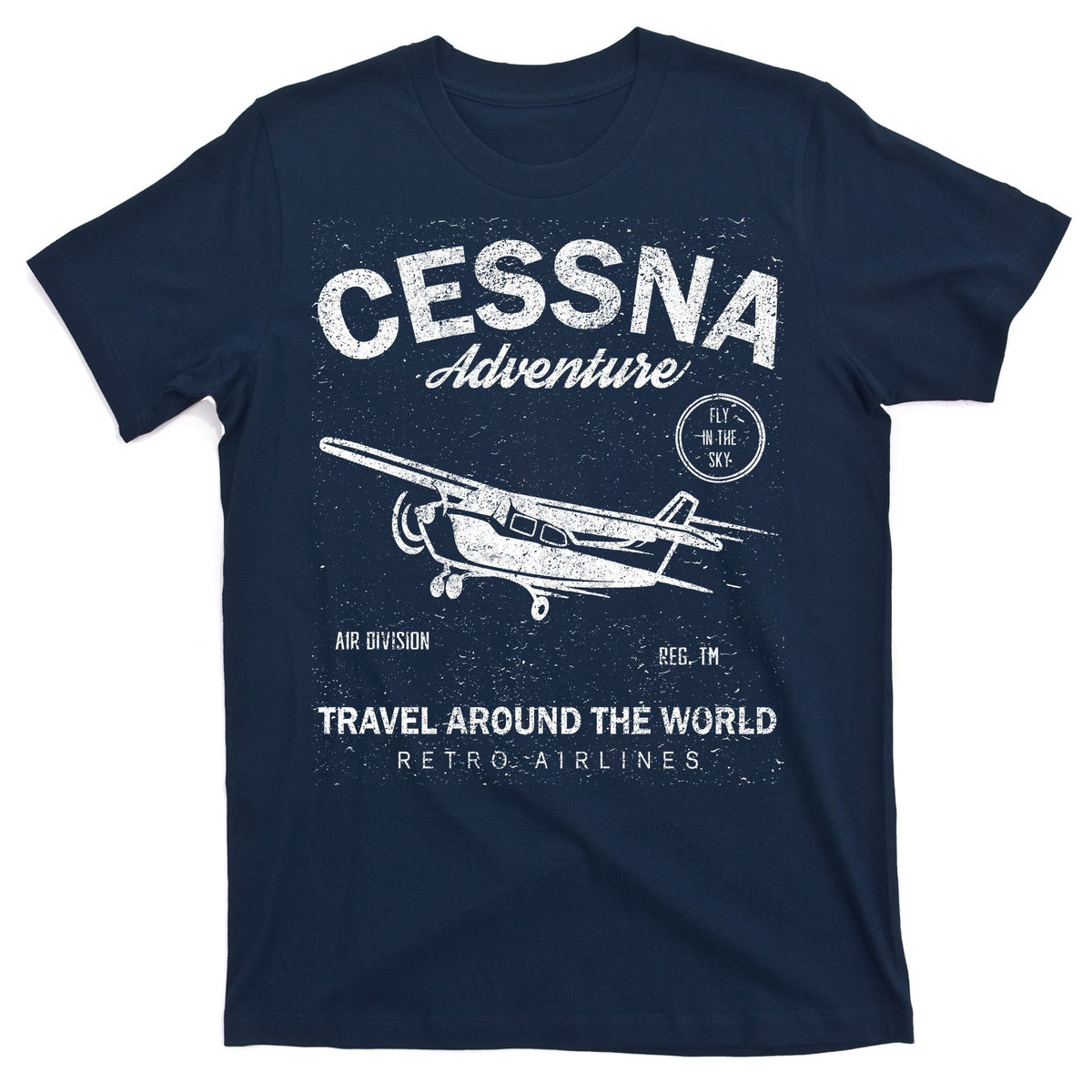 Cessna Distressed T-Shirt product image 1