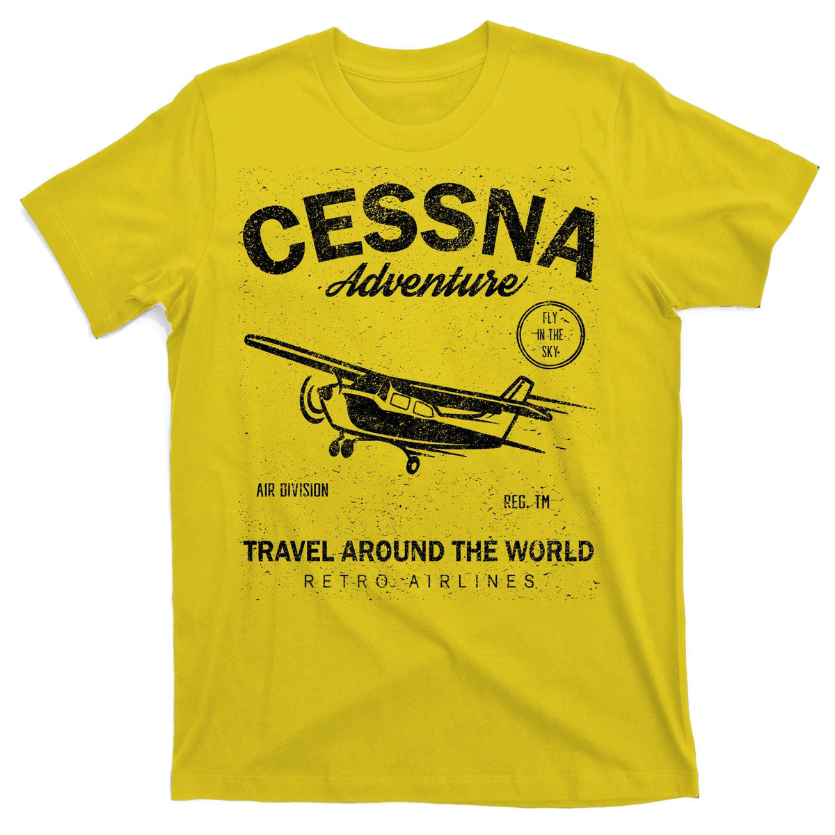 Cessna Distressed T-Shirt product image 3