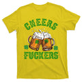 Cheers Fuckers St Patrick's Day Beers Festive T-Shirt product image 1