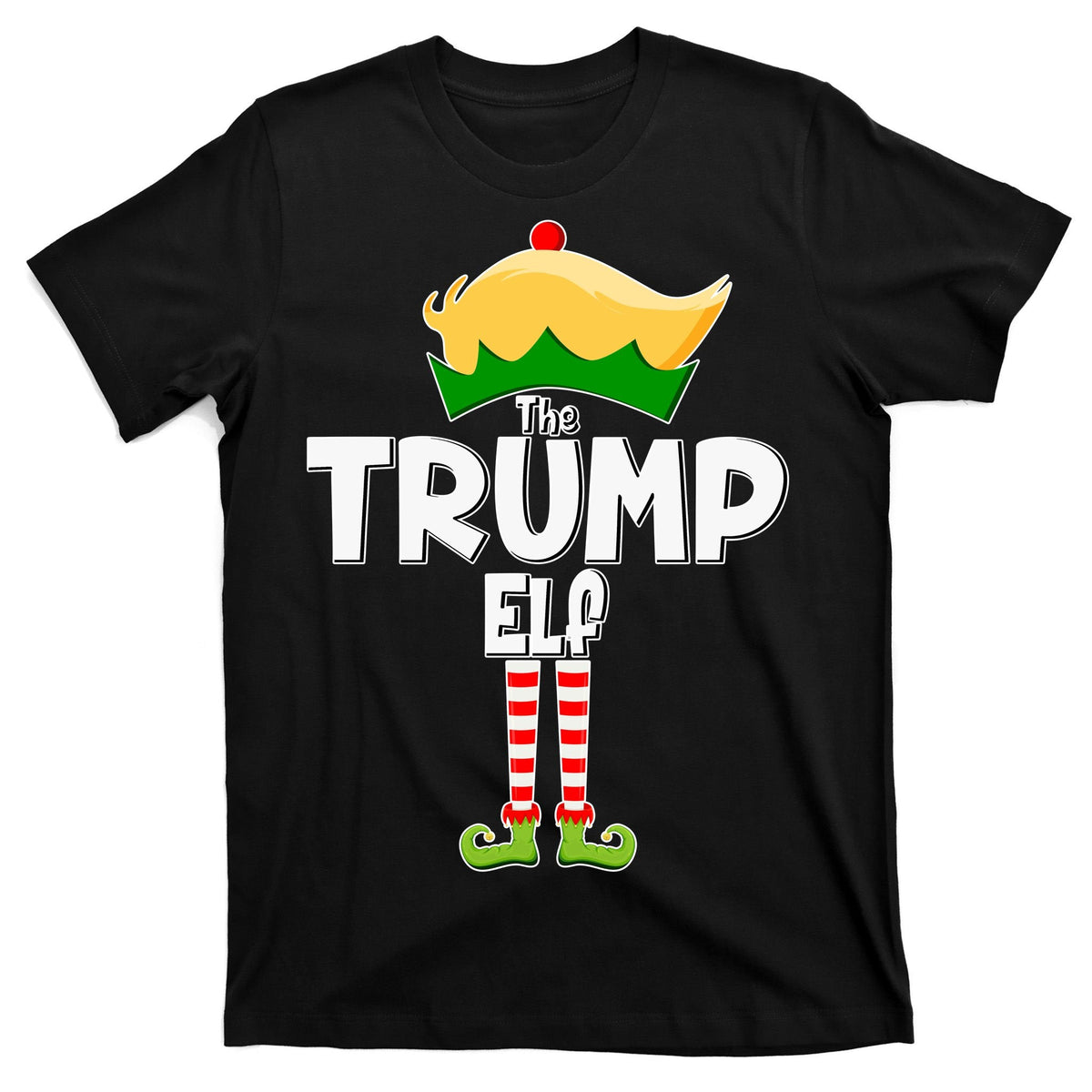 Christmas The Trump Elf Funny T-Shirt product image 7