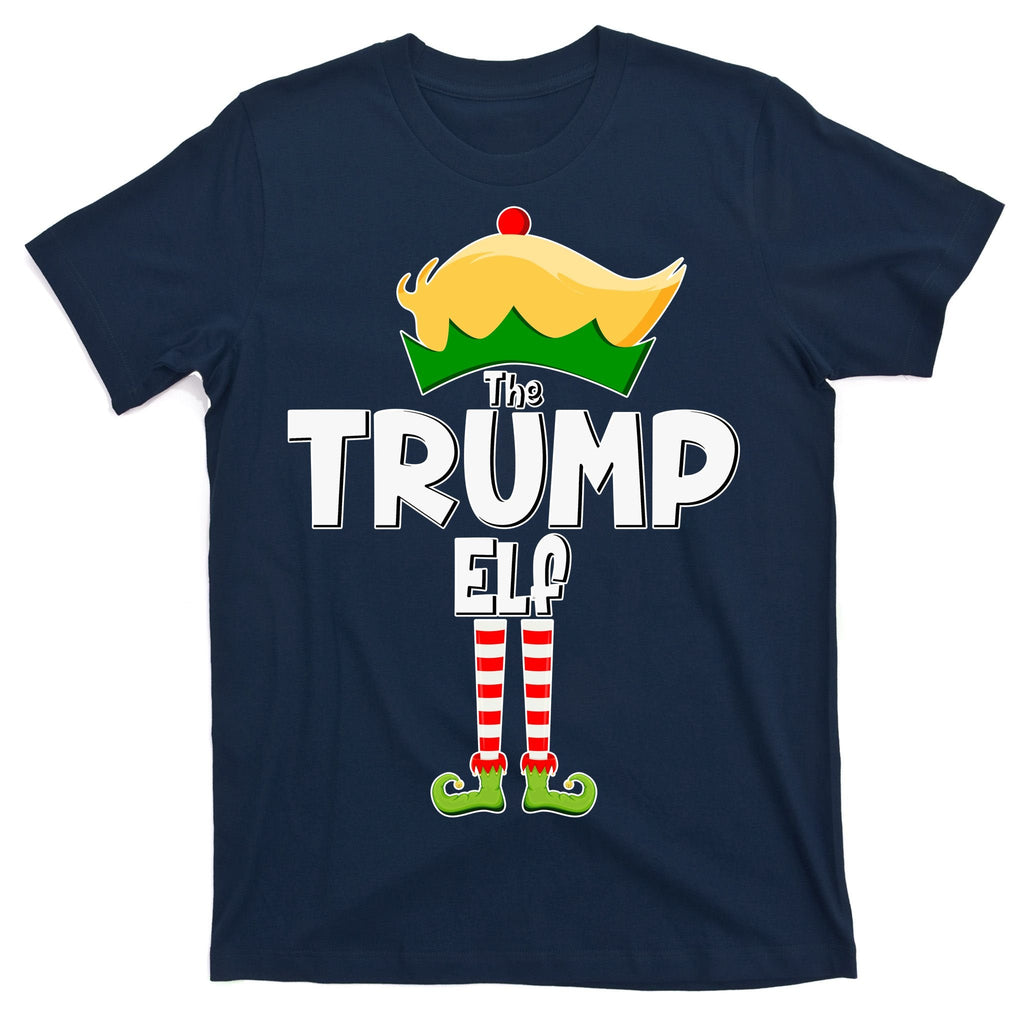 Christmas The Trump Elf Funny T-Shirt product image 1