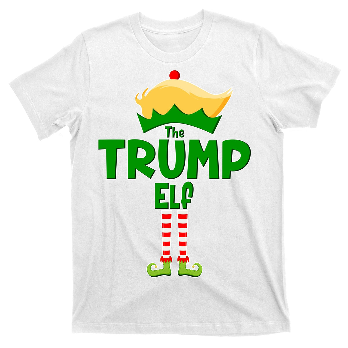 Christmas The Trump Elf Funny T-Shirt product image 11