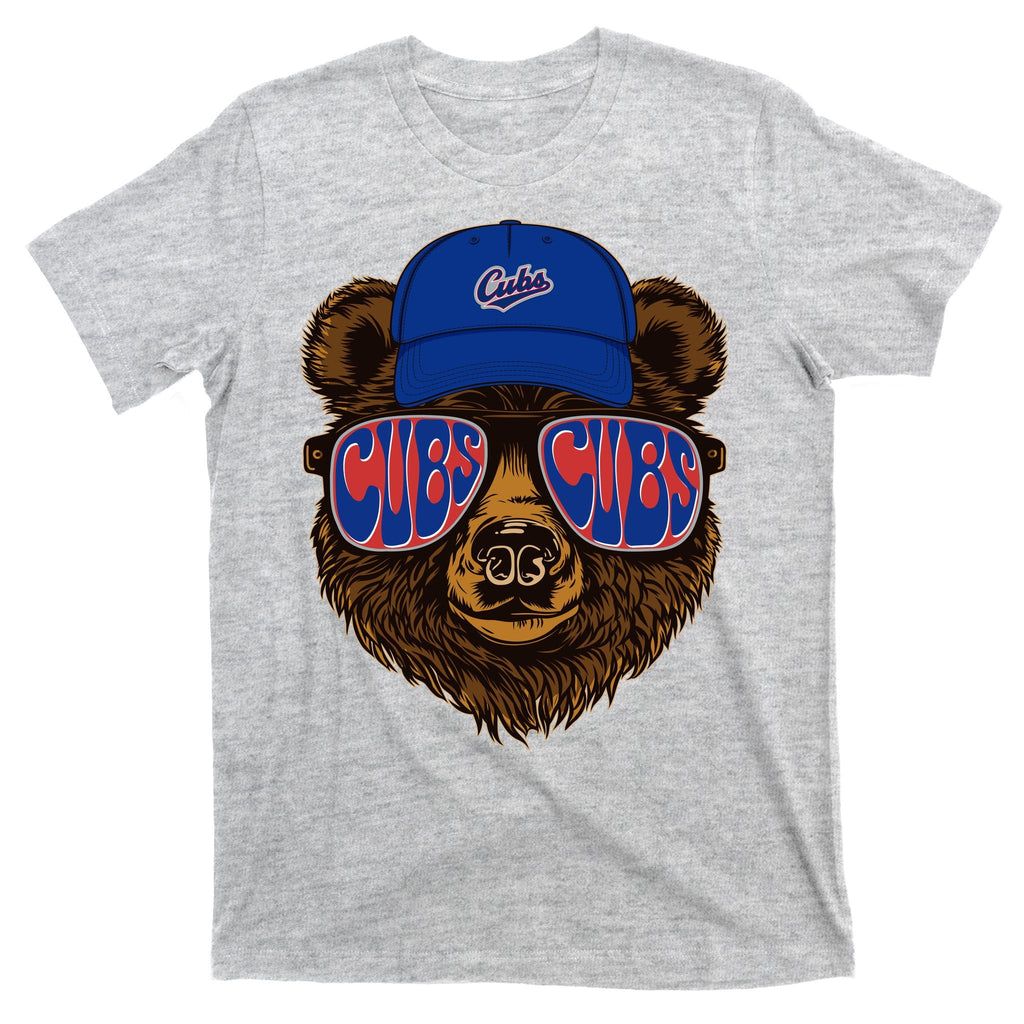 Cool Retro Cubs Bear T-Shirt product image 9