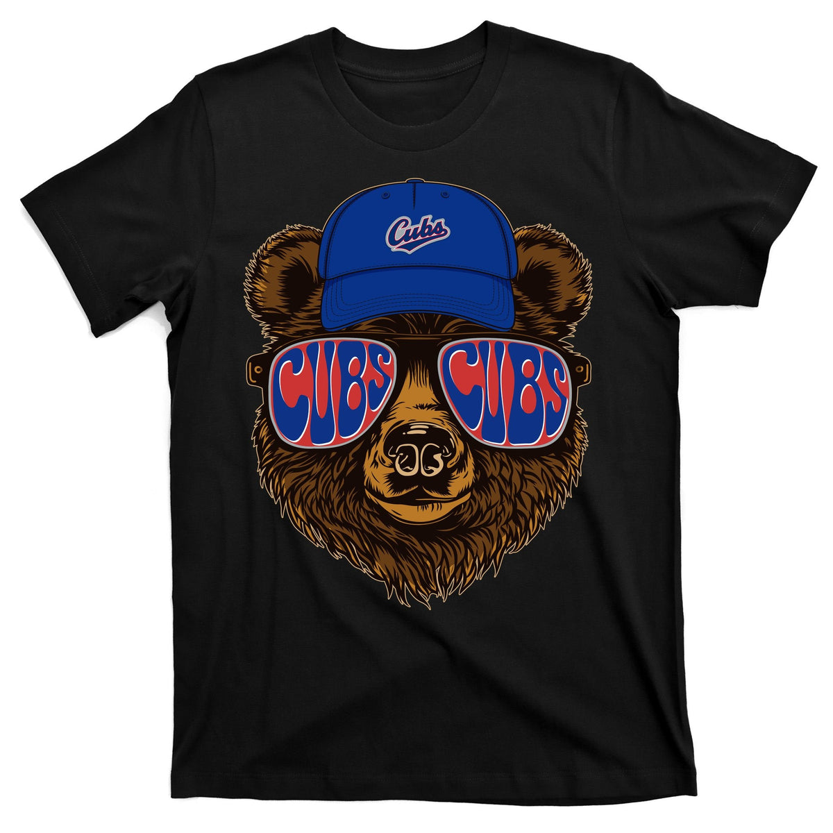 Cool Retro Cubs Bear T-Shirt product image 7