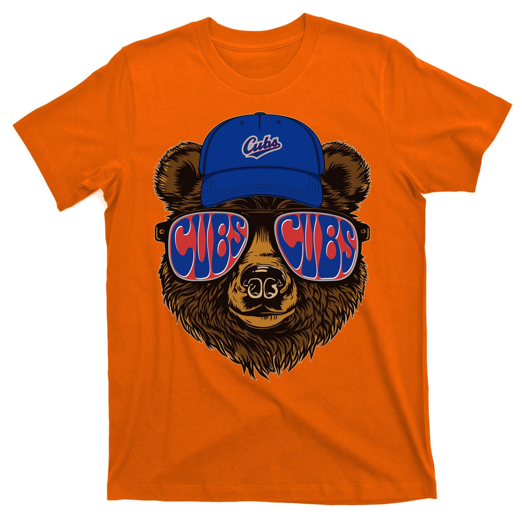 Cool Retro Cubs Bear T-Shirt product image 5