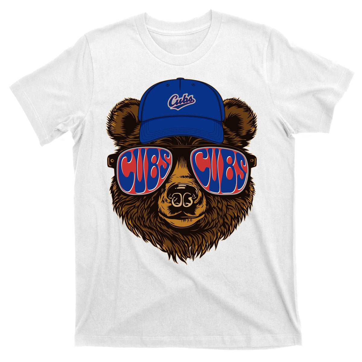 Cool Retro Cubs Bear T-Shirt product image 11