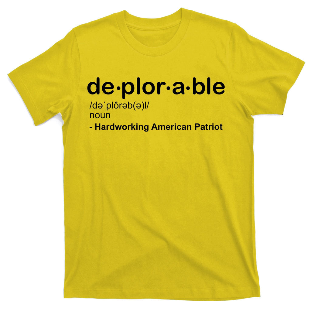 Deplorable Definition Hard Working American Donald Trump product image 3