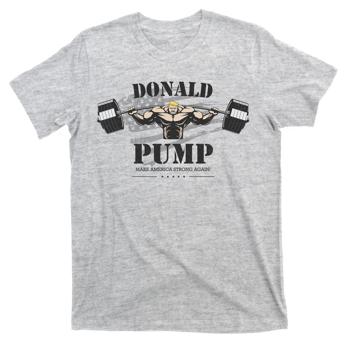 Donald Pump Make America Strong Again T-Shirt product image 9