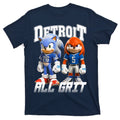 Detroit Sonic And Knuckles All Grit Football T-Shirt product image 1