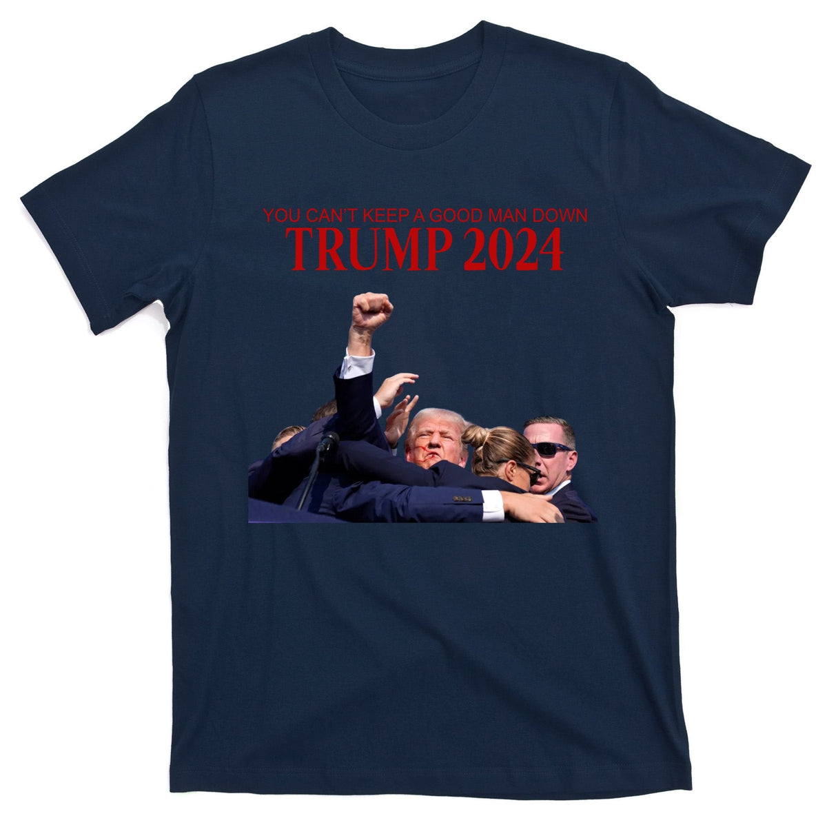 Donald Trump 2024 You CanT Keep A Good Man Down T-Shirt product image 1